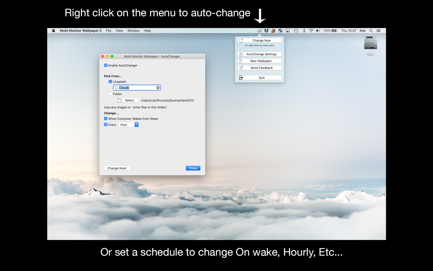 Multi Monitor Wallpaper screenshot 1